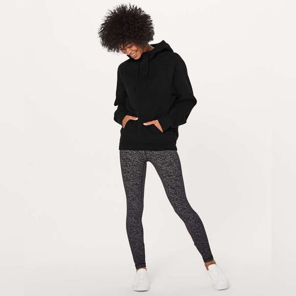lululemon athletica Tops - Lululemon Warm For Winter Hoodie Oversized Terry Cotton Activewear Cozy Yoga